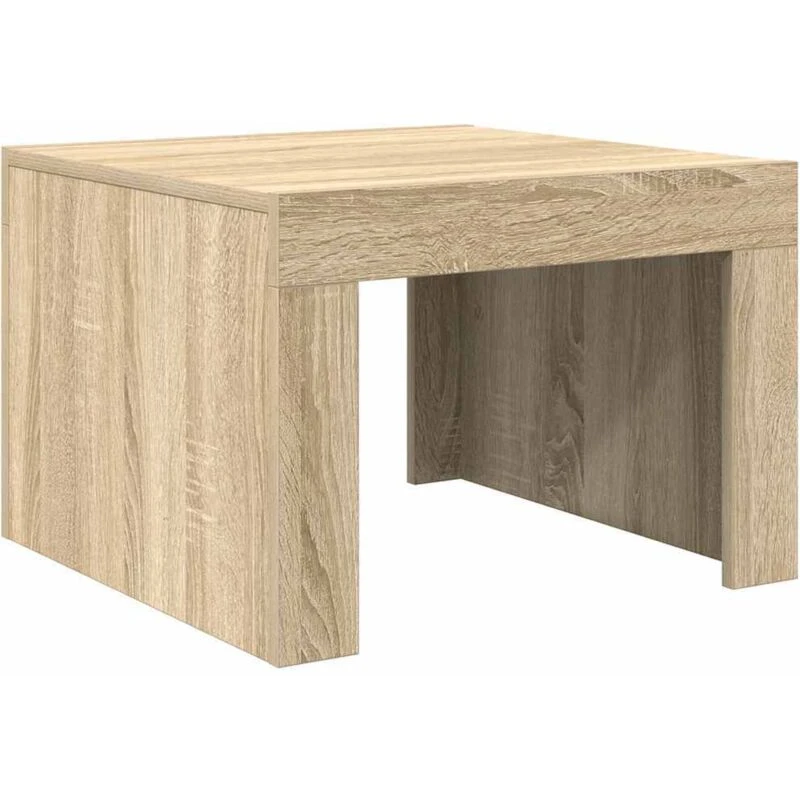 Image of VIDAXL Coffee Table Sonoma Oak 50x50x35cm Engineered Wood Vidaxl 8720286610909
