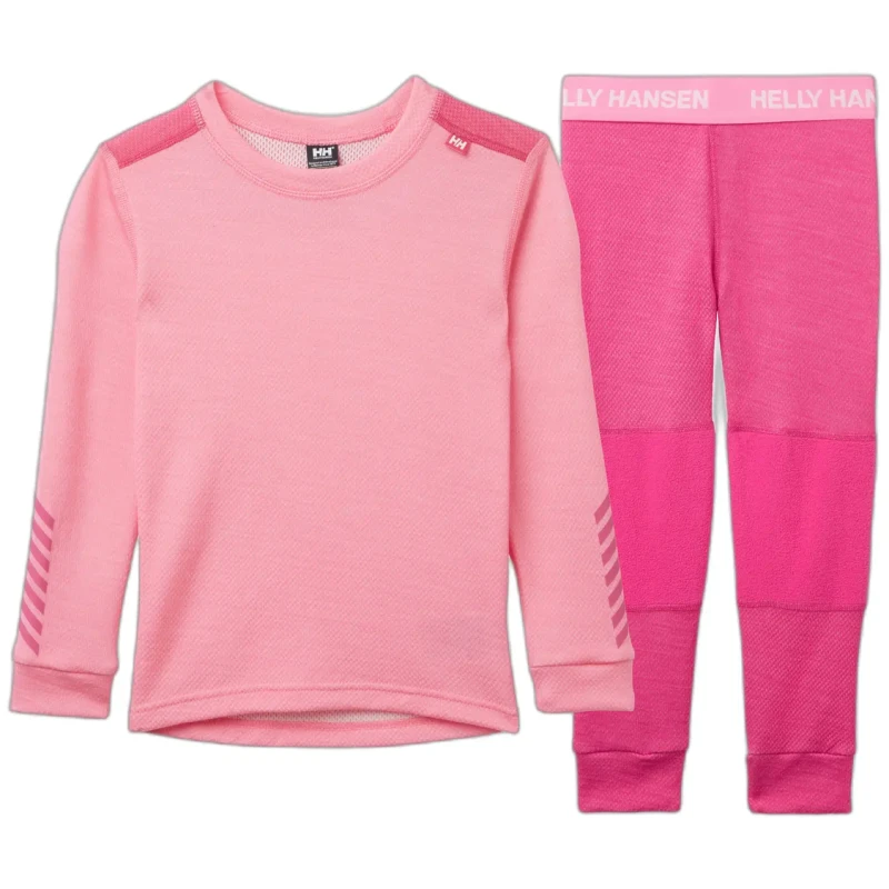 Image of Helly Hansen Children's merino wool set Helly Hansen Lifa Rose Unisex 6 ans