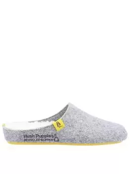 Image of Hush Puppies HUSH PUPPIES GOOD MULE SLIPPERS - GREY, Grey, Size 4, Women