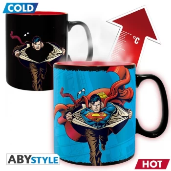 Image of Dc Comics - Heat Change Superman Mug