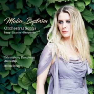 Image of Malin Bystrom Orchestral Songs by Alban Berg CD Album