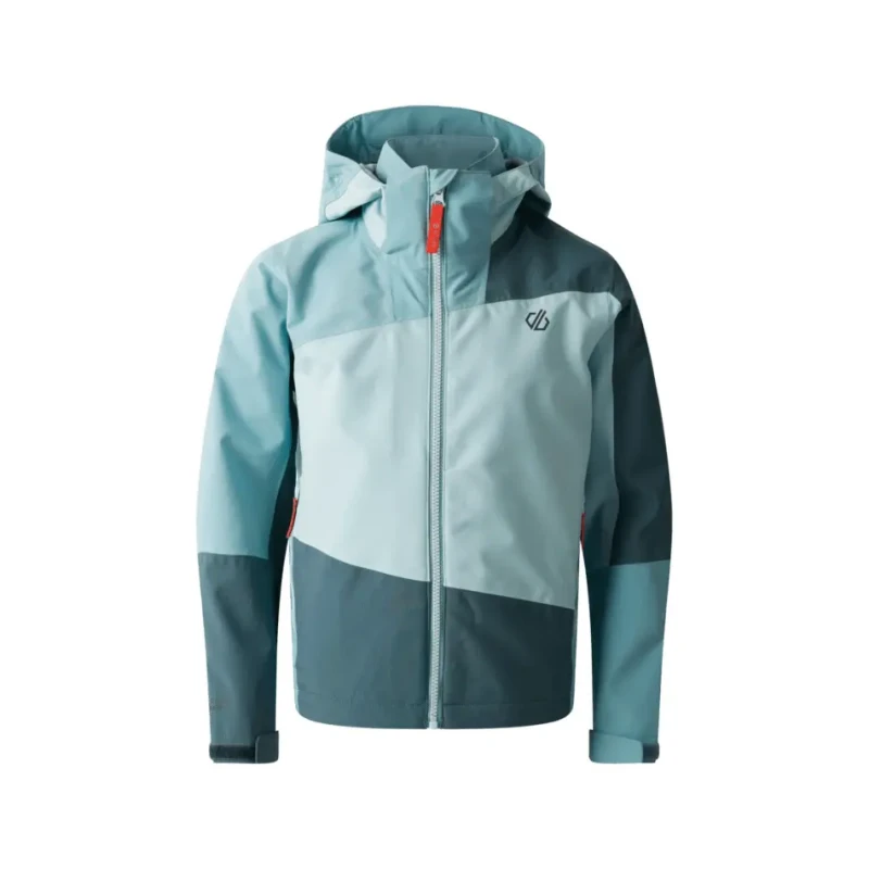 Image of Waterproof jacket for children Dare 2B Explore II Bleu Unisex 5/6 ans