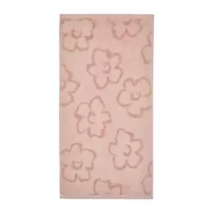 Image of Ted Baker Magnolia Hand Towel, Soft Terracotta
