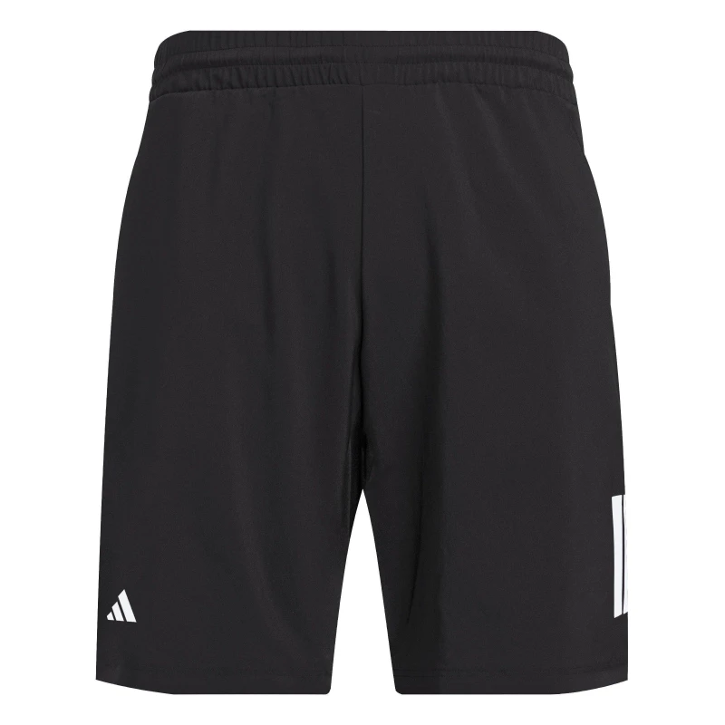 Image of adidas Club 3 Stripe Shorts Mens - Black S