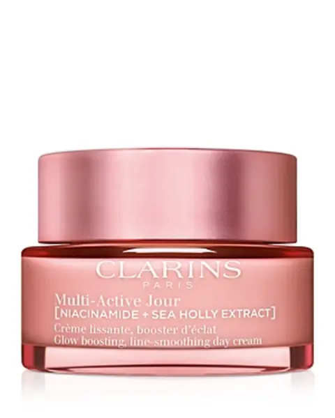 Image of Clarins Multi Active Day Moisturizer for Lines, Pores & Glow with Niacinamide - Dry Skin 1.7 oz.