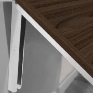 Image of RBUK Hardware Folding Shelf Bracket - 380mm - White - 1 Pack