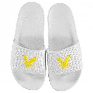 Image of Lyle and Scott Eagle Sliders - Bright White