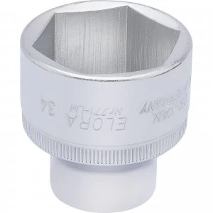 Image of Elora 1/2" Drive Hexagon Socket Metric 1/2" 34mm