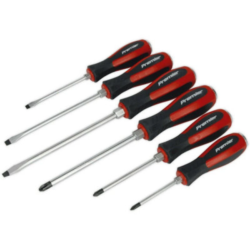 Image of Loops 6 PACK Hammer Through Screwdriver Set - Hardened Steel Hammer Strike Chisel Caps Metallics