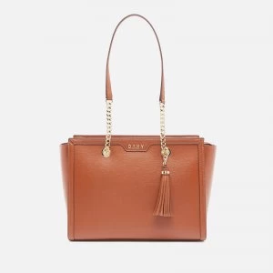 Image of DKNY Womens Polly Sutton Tote Bag - Caramel