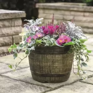 Image of Garden Gear Whiskey Barrel Planter 30cm x 5