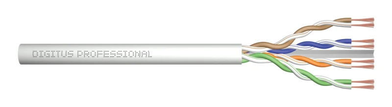Image of Digitus CAT 6A U/UTP twisted pair patch cord. raw