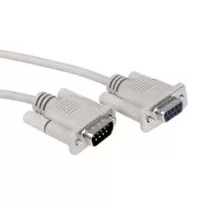 Image of ROLINE RS232 Cable, DB9 M - F 10 m