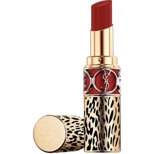 Image of Yves Saint Laurent Rogue Volupte Shine Lipstick - 141 Rge Wild