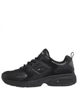 Image of Tommy Hilfiger Heritage Seasonal Chunky Sole Trainers - Black