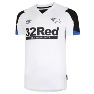 Image of Umbro Derby County Home Shirt 2021 2022 - White