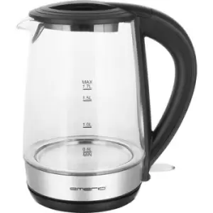 Image of EMERIO WK-123131 Kettle cordless, BPA-free Stainless steel, Black