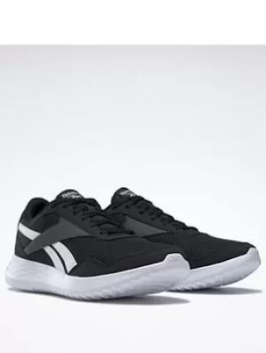 Image of Reebok Energen Lite Shoes, Grey/White/Black, Size 8.5, Men