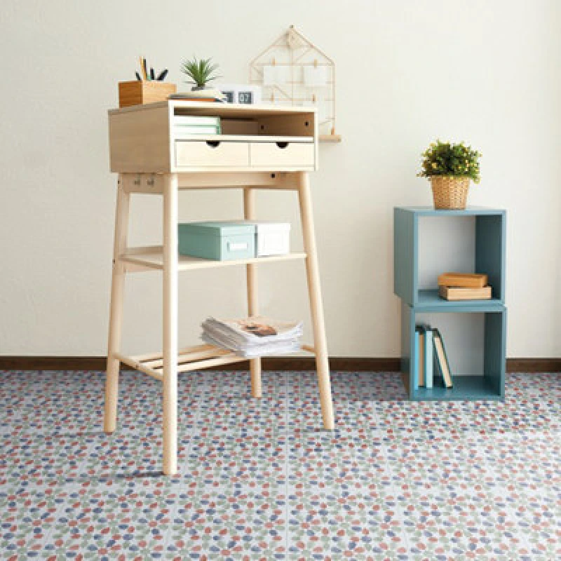 Image of D-C-Fix D-C-Fix Leaves Peel and Stick Vinyl Floor Tiles