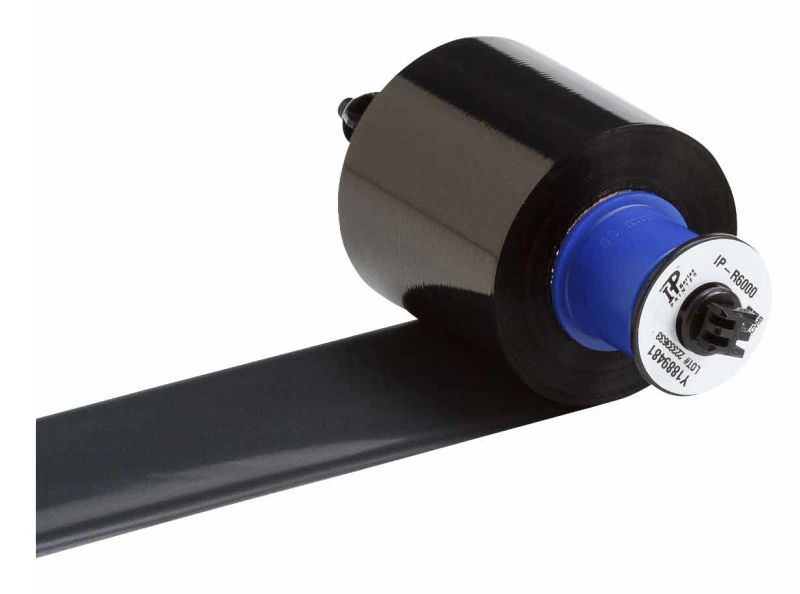 Image of Brady IP-R6000HF printer ribbon Black