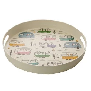 Image of Wildwood Caravan Reusable Bamboo Composite Large Round Tray