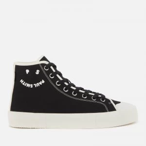 Image of Paul Smith Mens Kibby Hi-Top Trainers - Black - UK 7