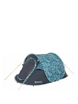 Image of Regatta Malawi Print 2 Man Tent - Green Tropical