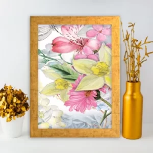 Image of AC2177121975 Multicolor Decorative Framed MDF Painting