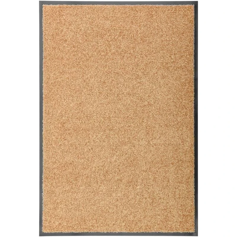 Image of VIDAXL Doormat Washable Cream 60x90cm vidaXL 8720286065167