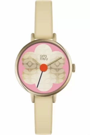 Image of Ladies Orla Kiely Iris Print Dial Watch OK2150