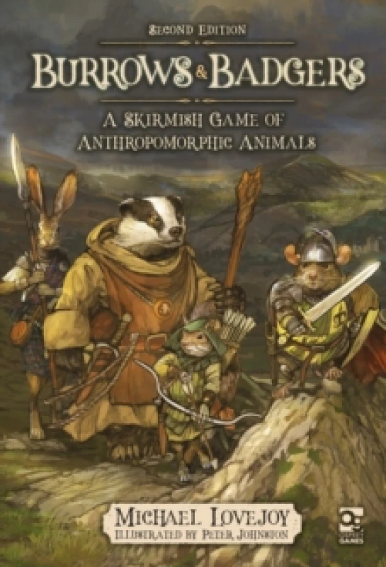 Image of Burrows & Badgers: Second Edition : A Skirmish Game of Anthropomorphic Animals Hardback