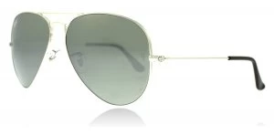 Image of Ray-Ban 3025 Aviator Sunglasses Silver Mirror W3277 58mm
