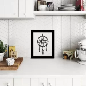 Image of SEF-025 Multicolor Decorative Framed Plexiglass Painting