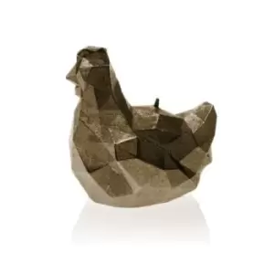 Image of Small Chicken Candle &ndash; Brass