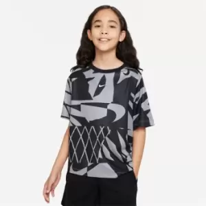 Image of Nike Dri-FIT Multi+ Big Kids (Boys') Short-Sleeve Training Top - Cream