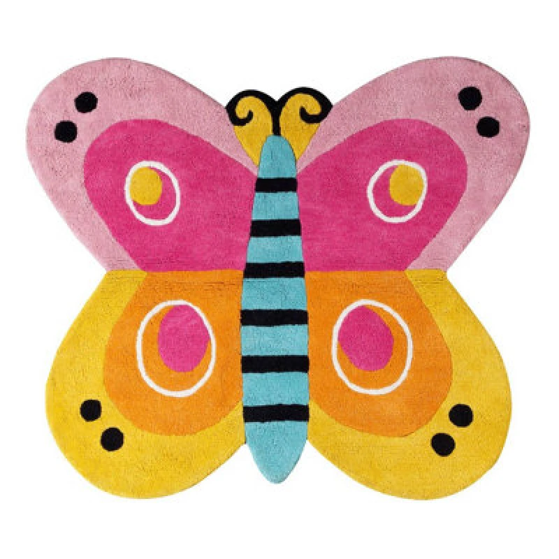 Image of Orsina Premier Kids Kids Butterfly Rug