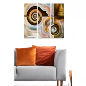 Image of MDF1253633167 Multicolor Decorative MDF Painting (3 Pieces)