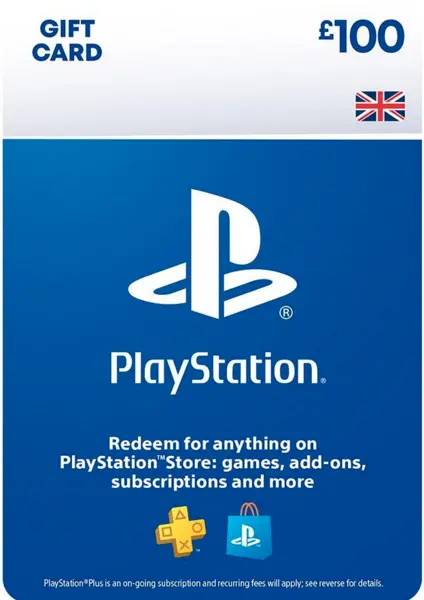 Image of Sony PlayStation Store £100 PSN Top Up Gift Card