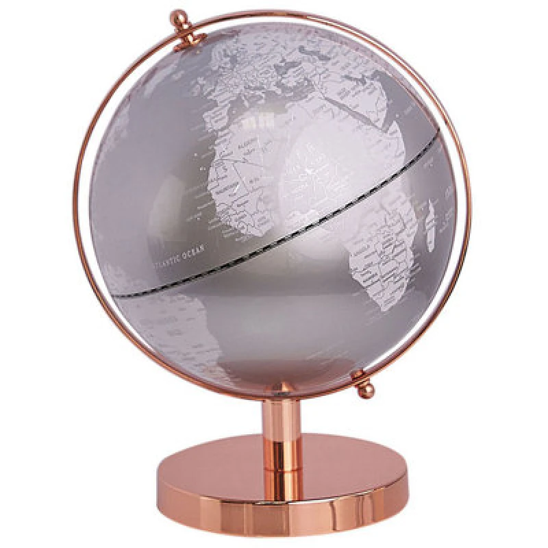 Image of Beliani Globe Cabot Silver 28 Cm