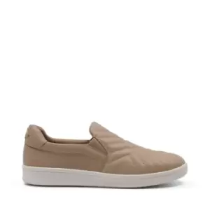 Image of Dune London Effortless Slip On Plimsolls - Brown