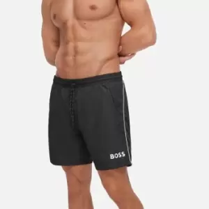 Image of BOSS Bodywear Mens Starfish Swim Shorts - Black - S