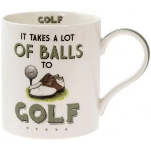 Image of Comical Golf Mug
