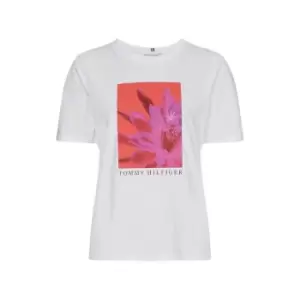 Image of Tommy Hilfiger Regular Floral C-Nk Tee Ss - Multi