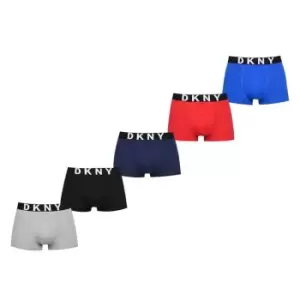 Image of DKNY 5 Pack Boxer Shorts - Multi