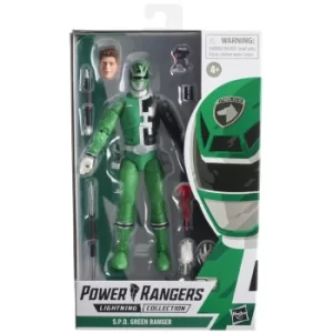 Image of Hasbro Power Rangers Lightning Collection S.P.D. Green Ranger Figure