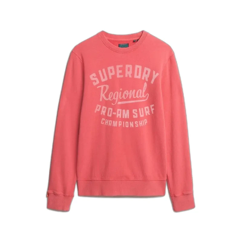 Image of Superdry Sweatshirt Superdry Lo-fi Outdoors Rouge Unisex L