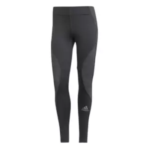 Image of adidas Primeblue Fast Tights Womens - Grey