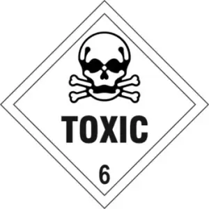 Image of Toxic 6 - Labels (250 x 250mm Pack of 10)
