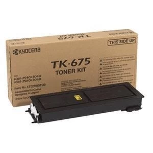Image of Kyocera TK675 Black Laser Toner Ink Cartridge
