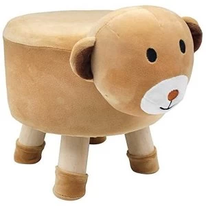 Image of Kiddies Bear Stool By Lesser & Pavey